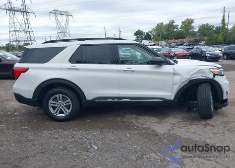 2022 Ford Explorer Xlt из США, поврежденный, VIN 1FMSK8DH3NGA62553
